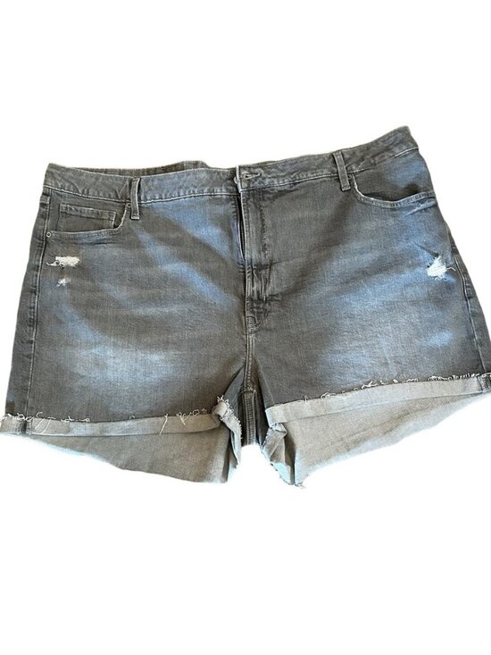 Pants - Gray Jean Shorts